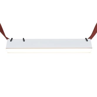DK5574-WH Cветильник для трека-ремня Belty, серия Linear, со светодиодом, L323*W40*H45мм, 48V DC, 12W, RA90, 120°, 4000K, IP20, белый, алюминий