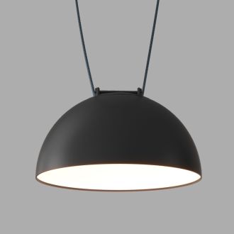 DK5660-BK Cветильник для трека-ремня Belty Smart, серия Flow со светодиодом, D220*H117мм, 48V DC, 24W, RA90, 120°, 3000-5700K, IP20, черный, алюминий