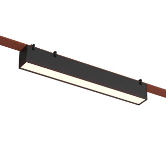 DK5674-BK Cветильник для трека-ремня Belty Smart, серия Linear, со светодиодом, L323*W40*H45мм, 48V DC, 12W, RA90, 120°, 2700-6500K, IP20, черный, алюминий
