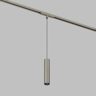 DK5744-DN Светильник для трека SHINE SPOT со светодиодом, D40*H200 кабель 1500мм, 48V DC, 8W, RA?90, 3000K, IP20, темный никель, алюминий
