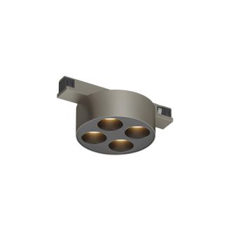 DK5772-DN Светильник для трека SHINE GRILL со светодиодом, D74*H28, 48V DC, 6W, RA?90, 3000K, IP20, темный никель, алюминий