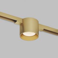 DK5943-SB Светильник трековый SHINE SPOT ZigBee, 48В, 8Вт, 2700-6000K, IP20, сатин. латунь, алюминий