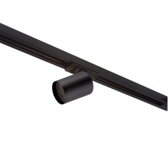 DK6201-BK Трековый светильник IP 20, 50 Вт, GU10, черный, алюминий