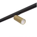 DK6202-BG Трековый светильник IP 20, 15 Вт, GU10, матовое золото с черным, алюминий DK6202-BG Трековый светильник IP 20, 15 Вт, GU10, матовое золото с черным, алюминий