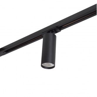DK6202-BK Трековый светильник IP 20, 50 Вт, GU10, черный, алюминий