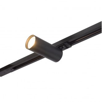 DK6202-BK Трековый светильник IP 20, 50 Вт, GU10, черный, алюминий