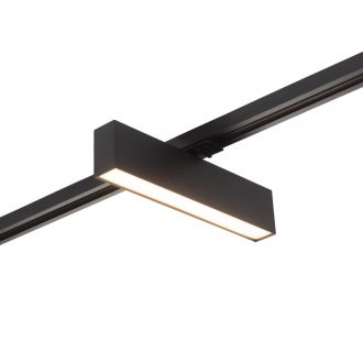 DK6430-BK Трековый светильник IP 20, 10 Вт, LED 3000, черный, алюминий