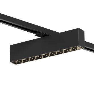 DK6434-BK Поворотный однофазный трековый светильник EDDER со светодиодом L273mm 220V 20W 30° 3000K IP20 черный алюминий