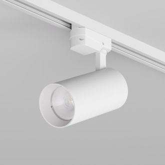 DK6453-WH Трековый светильник SOLID KOPER, 145мм, d70, 220V, LED 3000K, 24W, IP20, белый, алюминий