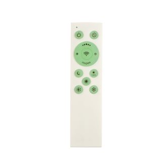 DK6510-WH Накладной светильник со встроенным светодиодом, 40W, IP 20, 3000K - 6500K, управление пульт Д/У (в комплекте) и Wi-Fi 2,4 Ггц. Эко система Tuya Smart, Яндекс.Алиса, белый, металл, полимер