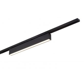 DK6630-BK Трековый светильник IP 20, 20 Вт, LED 3000, черный, алюминий