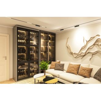 DK8003-BK Линейный светильник SMART LINEAR 9W DIM 3000K-6000K черный