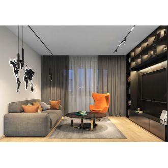 DK8003-BK Линейный светильник SMART LINEAR 9W DIM 3000K-6000K черный