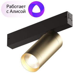 DK8020-BG Акцентный светильник SMART SPOT 20W DIM 3000K-6000K, матовое золото с черным