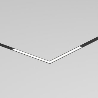 DK8114-BK Угловой светильник SIMPLE LINEAR 18W 3000K, черный
