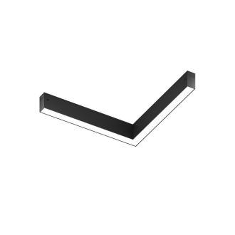DK8314-BK Линейный угловой светильник-коннектор SMART LINEAR ZigBee, 18 Вт, 2700–6500K, 120°, Ra90, 100–265VAC, алюминий, черный