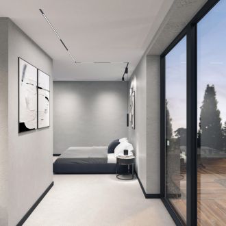 Светильник трековый SMART SLIM LINEAR 9W 220V AC 120° RA?90 Zigbee IP20 Алюминий черный