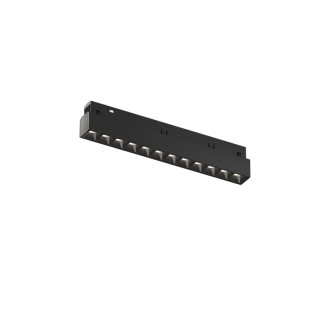 Светильник трековый GRILL 12W CRI90 24° 720лм 48V черный 3CCT+SMART DIP SWITH