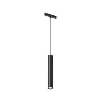 Светильник трековый SPOT подвесной 9W CRI90 24° 530лм 48V черный 3CCT+SMART DIP SWITH
