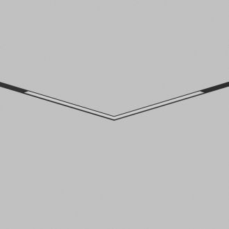 Светильник трековый LINEAR угловой 20W CRI90 120° 1130лм 48V черный 3CCT+SMART DIP SWITH