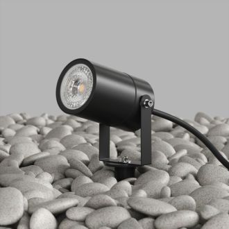 DK9800-BK Грунтовый светильник MOSS, IP65, GU10 LED, до 15 Вт, черный, алюминий