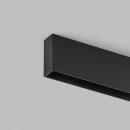 Шинопровод SMART SLIM BASE, 2м, накладной, 220В AC, IP20, чёрный, алюминий