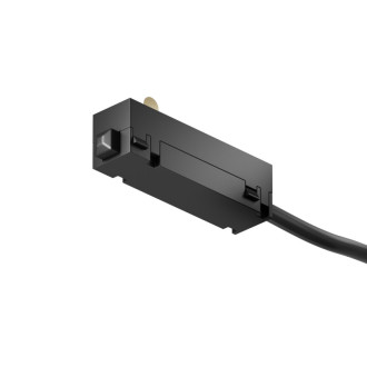 Подвод питания торцевой для трека SMART SLIM BASE, односторонний, 220В AC, чёрный