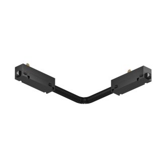 Гибкий коннектор для трека SMART SLIM BASE, чёрный, алюминий