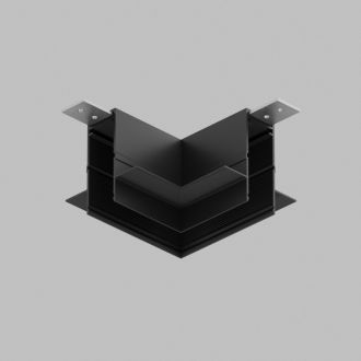 Угол потолок-потолок 90° SMART SLIM HIDE, встраиваемый (для ГКЛ 12,5 мм), чёрный, алюминий