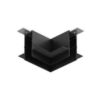 Угол потолок-потолок 90° SMART SLIM HIDE, встраиваемый (для ГКЛ 12,5 мм), чёрный, алюминий