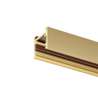 TR5715-SB Трек SHINE BASE, 1.5м, 48V DC, IP20, сатинированная латунь, алюминий