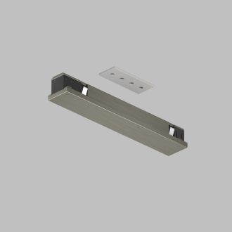 TR5722-DN Электрический коннектор прямой для трека SHINE BASE, 48V DC, IP20, темный никель, алюминий