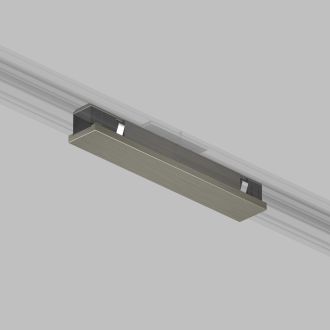TR5722-DN Электрический коннектор прямой для трека SHINE BASE, 48V DC, IP20, темный никель, алюминий