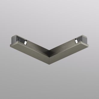 TR5723-DN Электрический коннектор для трека SHINE BASE 90° потолок-потолок, темный никель, алюминий