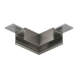 TR5731-DN Угловой элемент для трека SHINE BASE 90° потолок-потолок, темный никель, алюминий