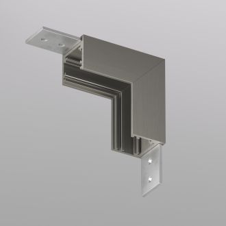TR5732-DN Угловой элемент для трека SHINE BASE 90° стена-потолок, темный никель, алюминий