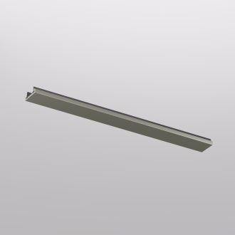 TR5736-DN Декоративная заглушка желоба трека SHINE BASE, 20см, темный никель, алюминий