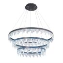 Каскадная люстра Eletto Celeste Nero EL320P120.1, LED 120 Вт, черный/прозрачный Каскадная люстра Eletto Celeste Nero EL320P120.1, LED 120 Вт, черный/прозрачный