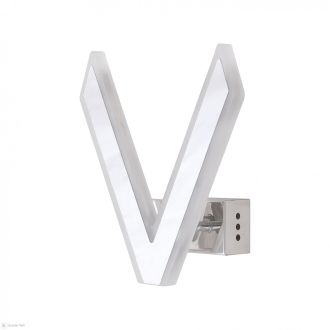 Бра Eletto Maximus EL335W07.1, LED 7 Вт, хром/белый, хай-тек стиль