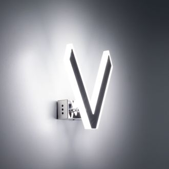 Бра Eletto Maximus EL335W07.1, LED 7 Вт, хром/белый, хай-тек стиль