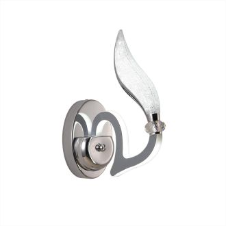 Бра Eletto Diva EL339W1, LED 25 Вт, хром/белый, современный стиль