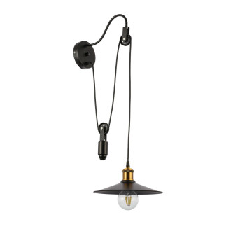 Бра Evoluce Esperazza SLE120501-01, E27, 40 Вт, черный, лофт стиль