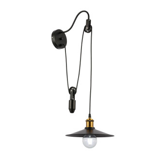 Бра Evoluce Esperazza SLE120501-01, E27, 40 Вт, черный, лофт стиль