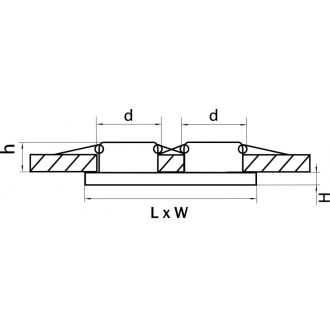 Встраиваемый светильник Lightstar 002544