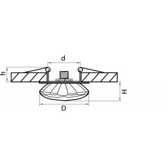 Встраиваемый светильник Lightstar 004512