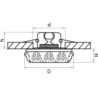 Встраиваемый светильник Lightstar 006332