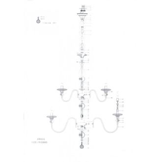 Подвесная люстра Lightstar 699184