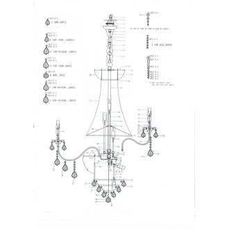 Подвесная люстра Lightstar 700291