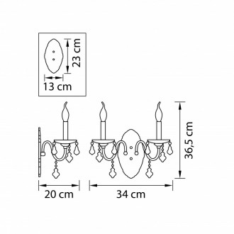 Бра Lightstar 700622