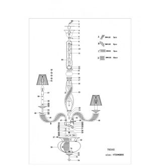 Подвесная люстра Lightstar 702102